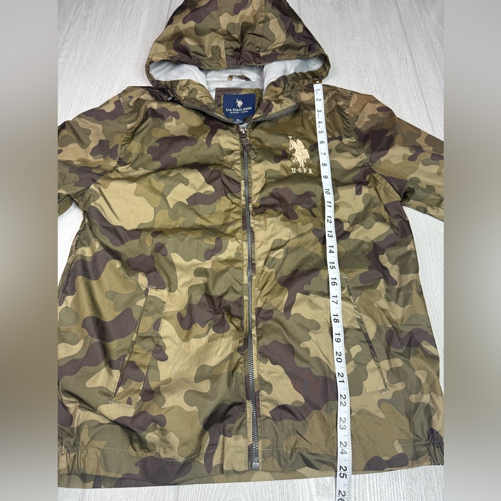 Kids XL Camo windbreaker jacket - Picture 4 of 7